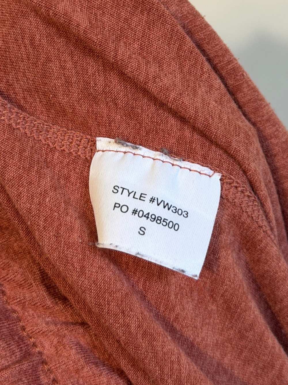 Vuori Women's Rust Drawstring Joggers - Picture 8 of 8